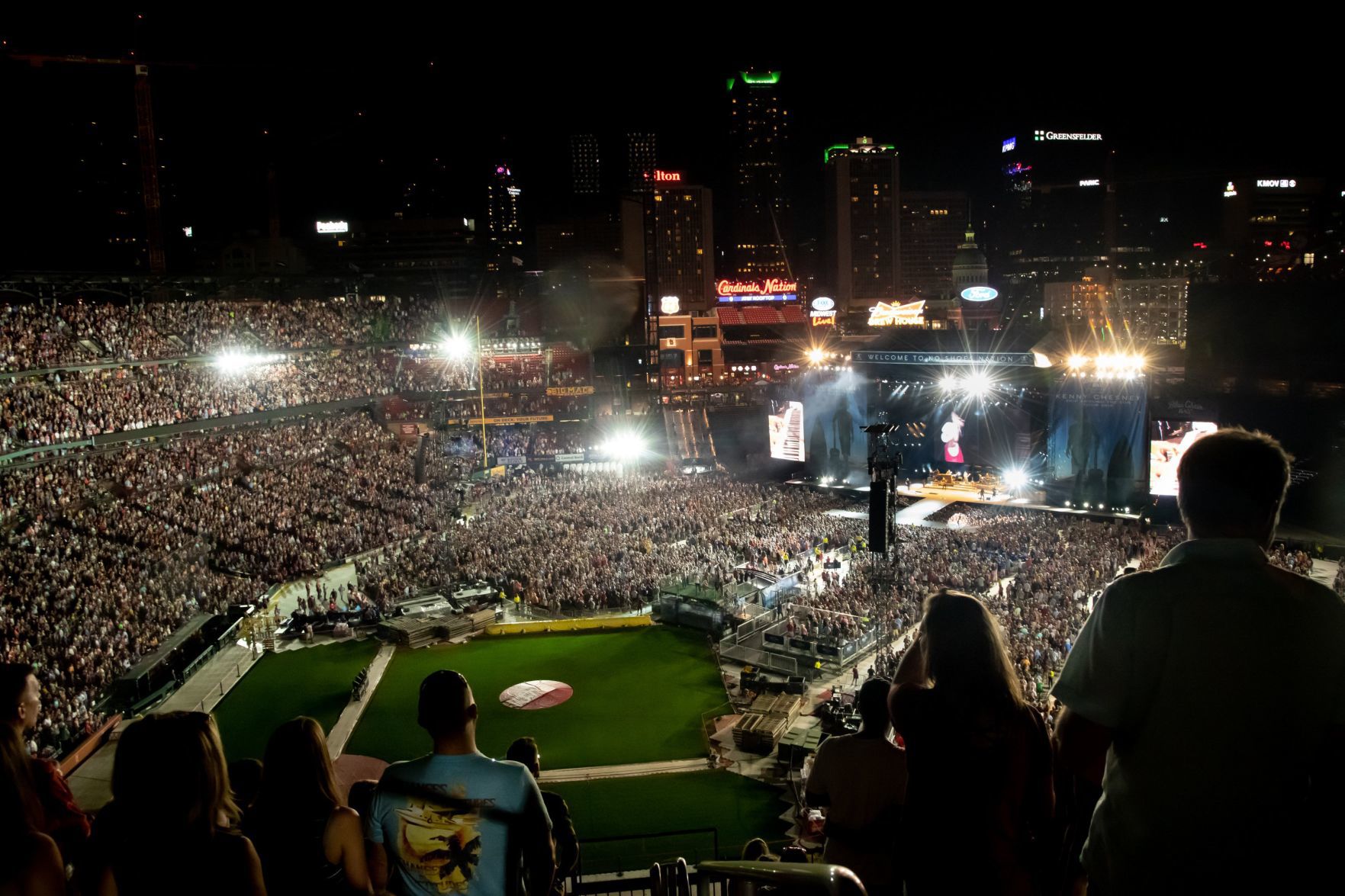 Kenny Chesney, Thomas Rhett at Busch Stadium